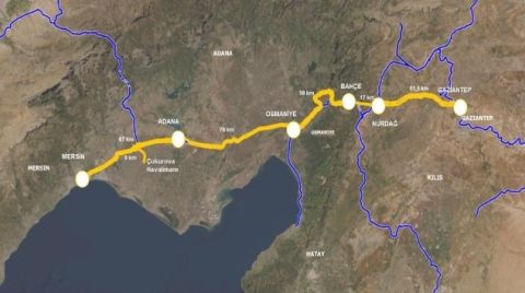 Mersin - Adana - Gaziantep YHT